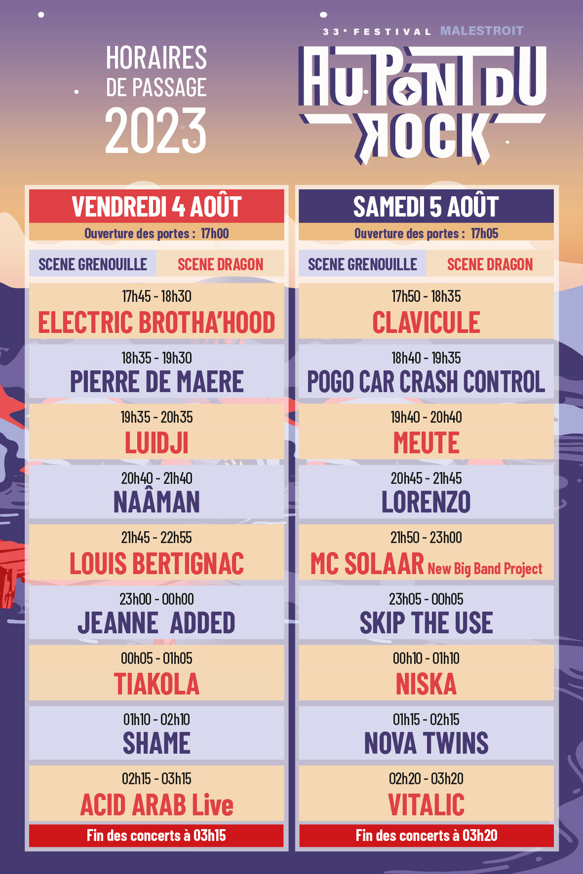 Au Pont Du Rock 2023 | Décibels & Pixels